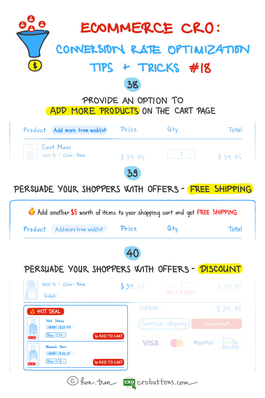 3 Ways to Get Customers to Add More Products to the Cart – eCommerce CRO Tips & Tricks #18